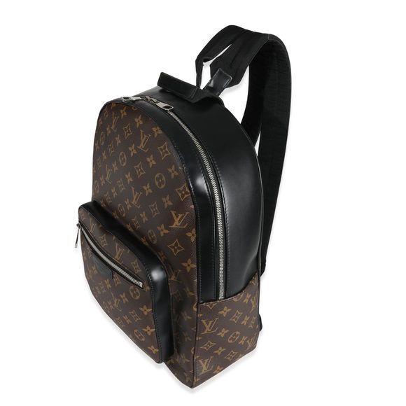 Louis Vuitton Monogram Macassar Canvas Josh Backpack - Picture 2 of 7